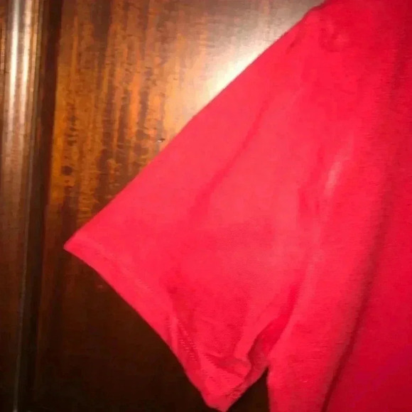 BOYS POLO RALPH LAUREN RED SHIRT PREOWNED XL 18-20 GUC - Picture 3 of 4